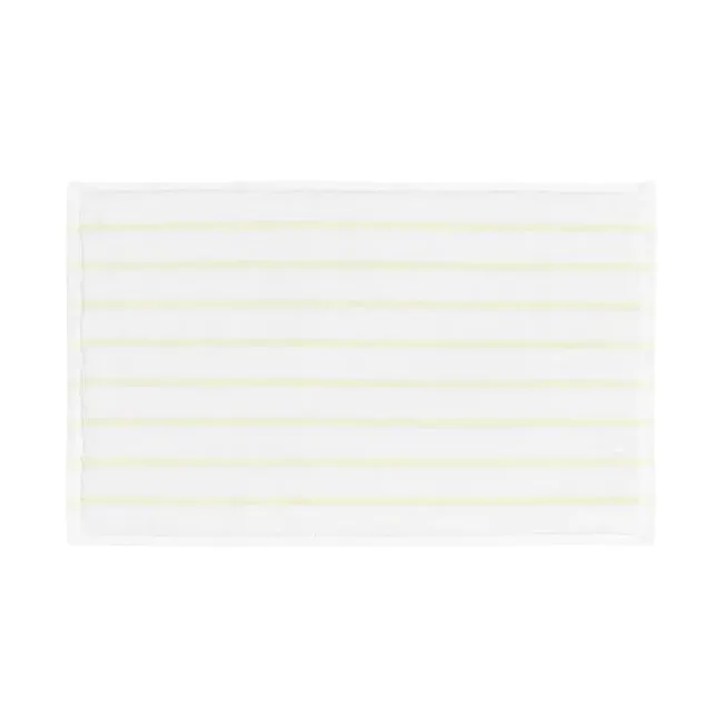 Serviette Arto, Lot de 2, jaune transparent-blanc, 30x50 cm blomus