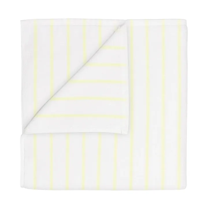 Serviette Arto - Transparent yellow-white, 70x140 cm - blomus