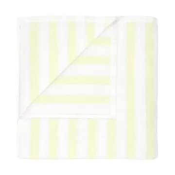 Serviette Arto - White-transparent yellow, 70x140 cm - blomus