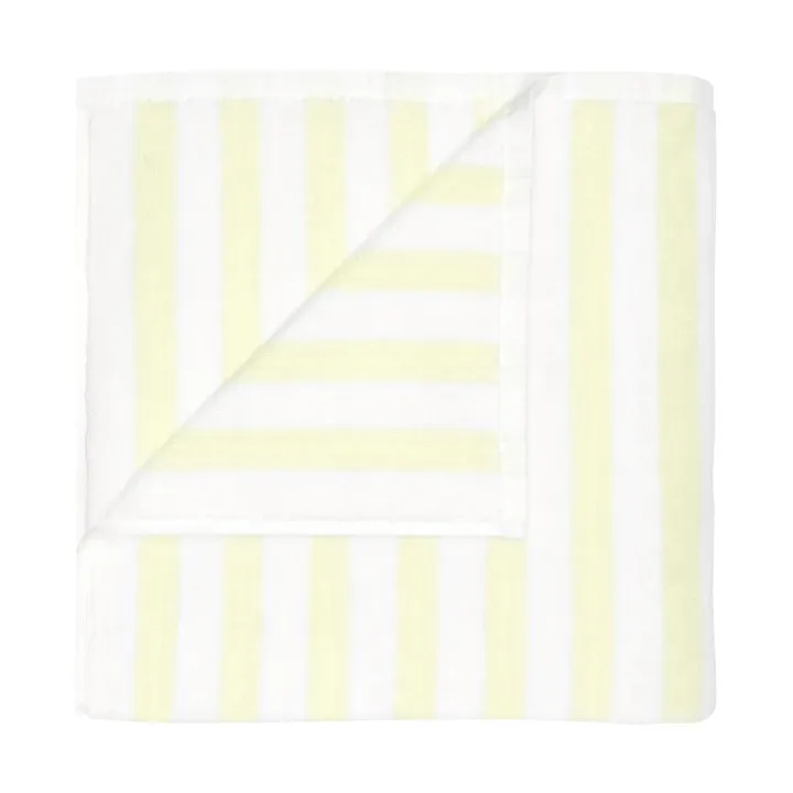 Serviette Arto - White-transparent yellow, 70x140 cm - blomus