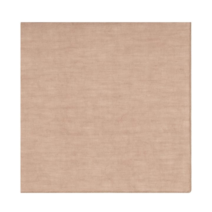 Serviette en lin Lineo 42 x 42 cm - Misty rose - Blomus
