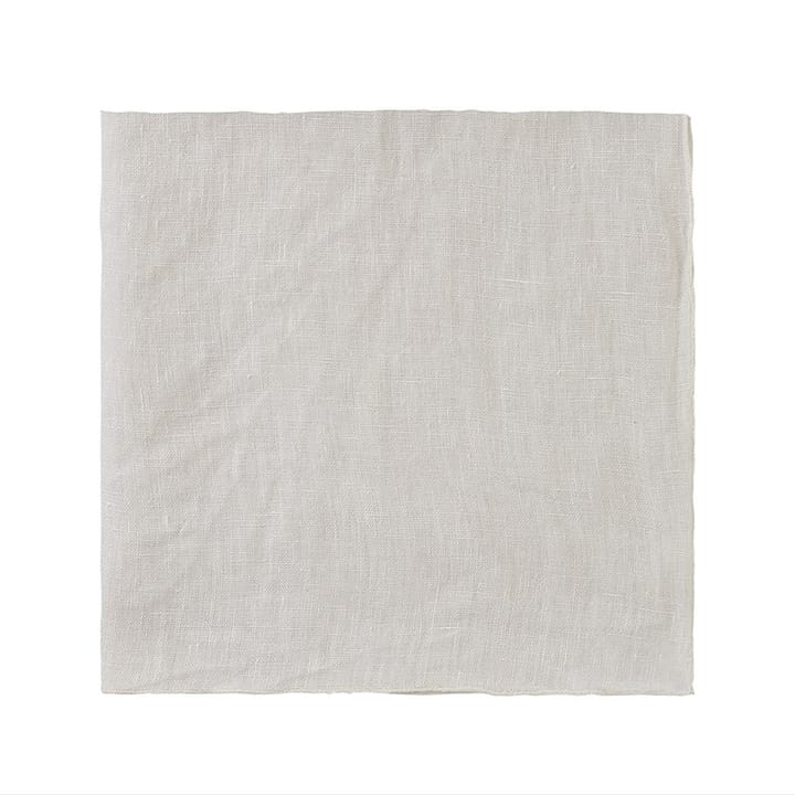 Serviette en lin Lineo 42 x 42 cm - Rayon de lune - Blomus