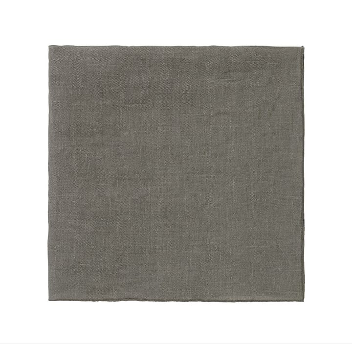 Serviette en lin Lineo 42 x 42 cm - Vert agave - blomus