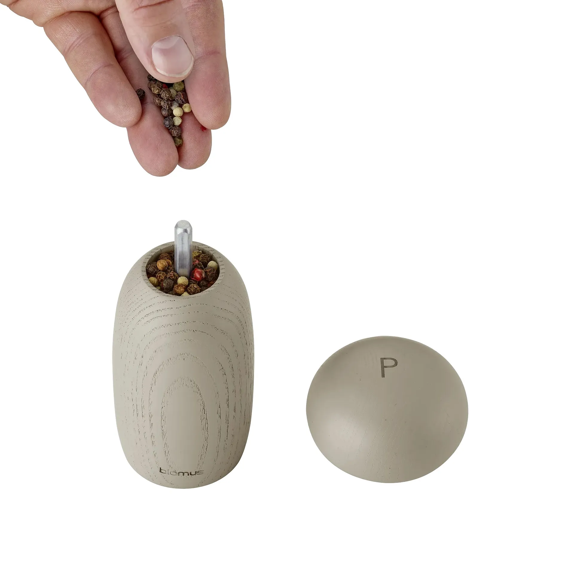 Set moulin à sel et poivre Moli 13 cm, Moonbeam blomus