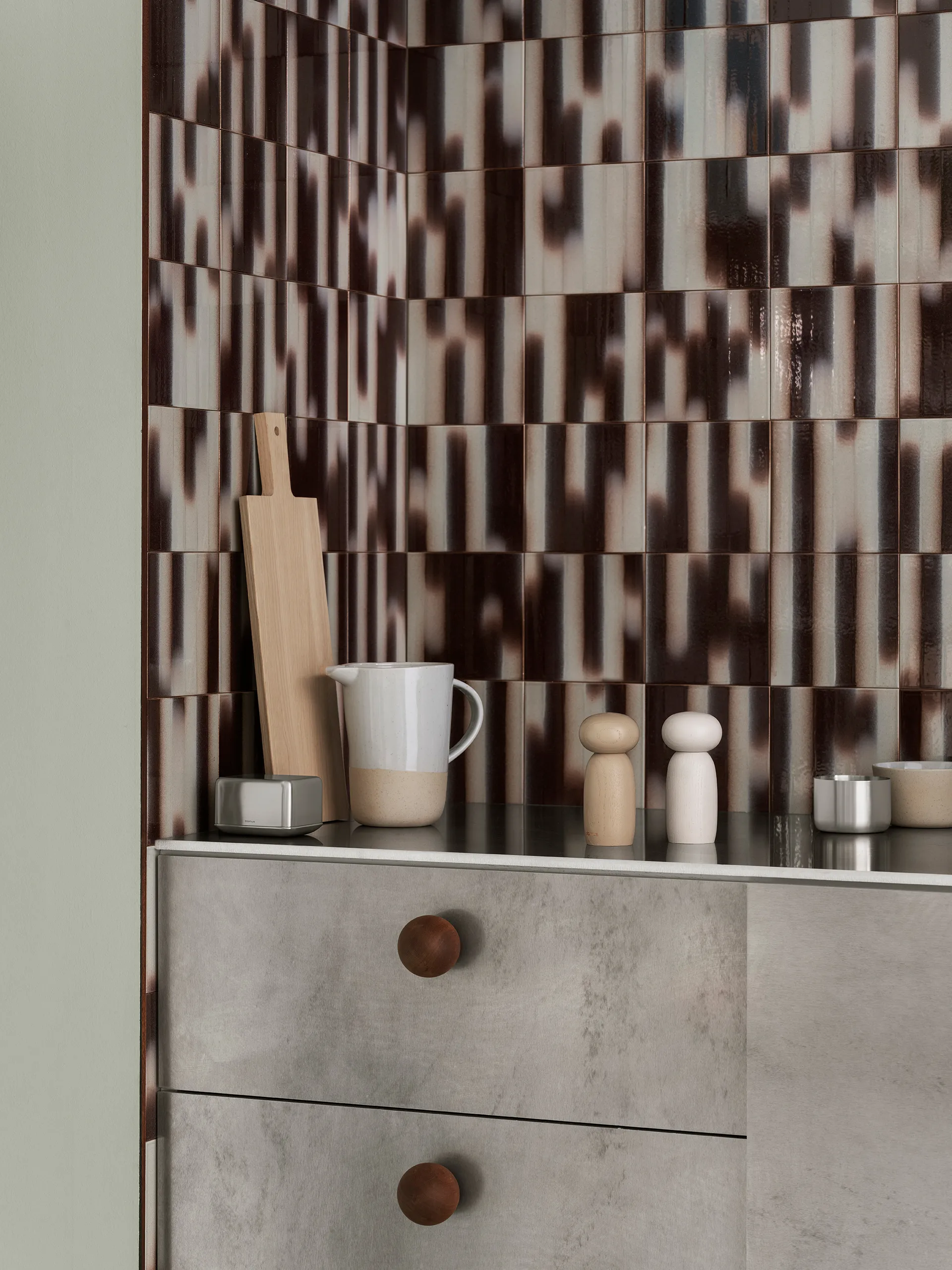 Set moulin à sel et poivre Moli 13 cm, Moonbeam blomus