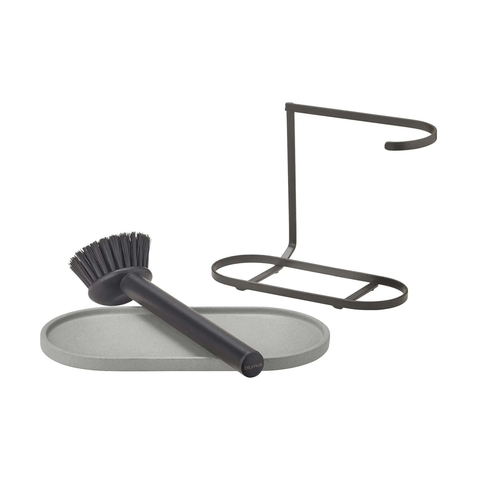 Support pour brosse vaisselle et savon Dhuva, Micro Chip blomus