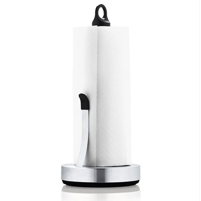 Support pour essuie-tout de cuisine Loop, Acier inoxydable blomus