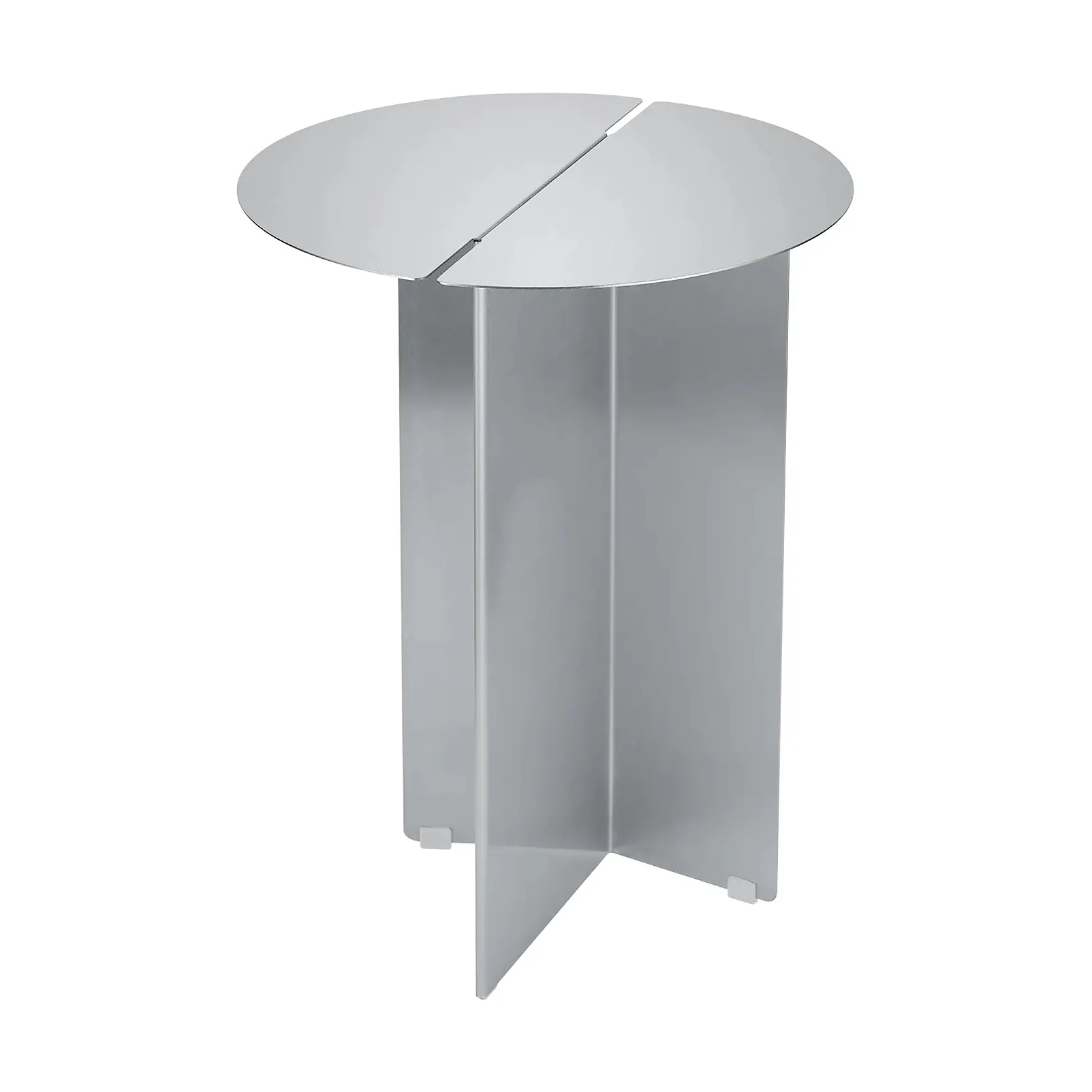 Table d'appoint ORU S Ø35 cm, Acier inoxydable mat blomus