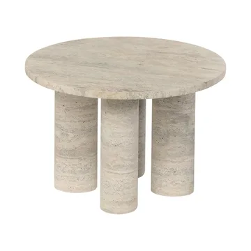 Table d'appoint Volos S Ø52 cm - Travertine - blomus