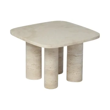 Table d'appoint Volos S 52x52 cm - Travertine - blomus
