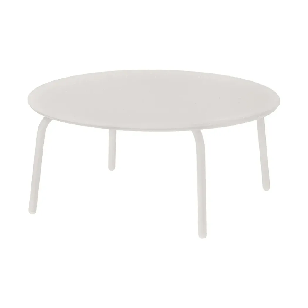 Table YUA lounge Ø80 cm, Silk grey blomus
