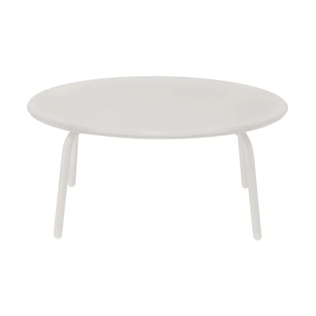 Table YUA lounge Ø80 cm, Silk grey blomus