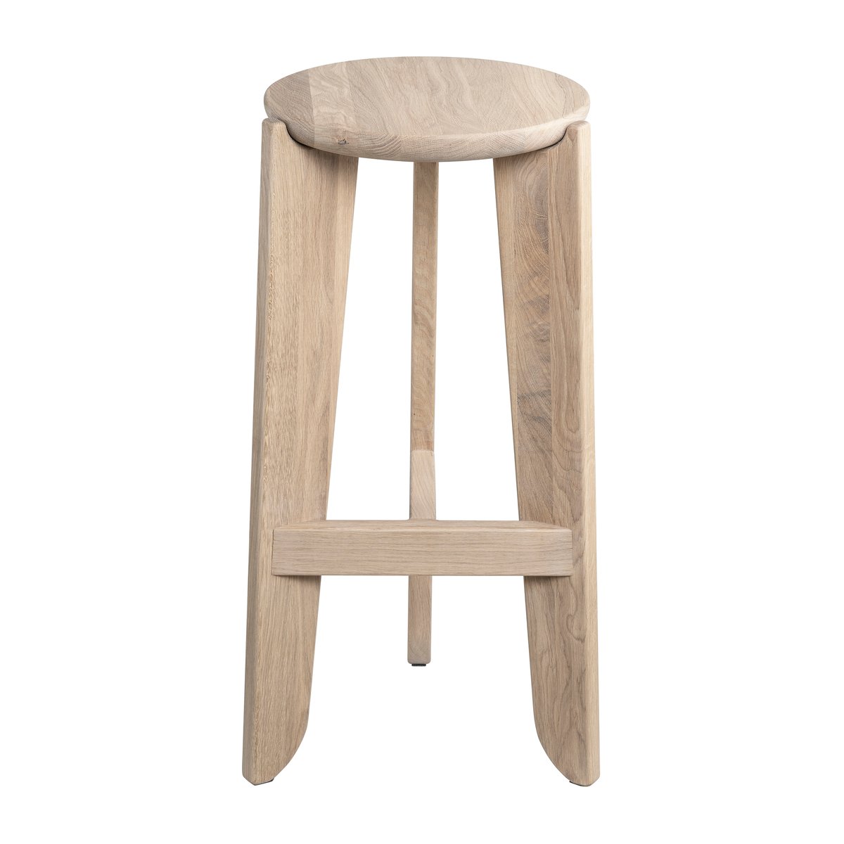 blomus Tabouret de bar Eli 75 cm Chêne | Design Scandinave | Tabourets de bar | Beige