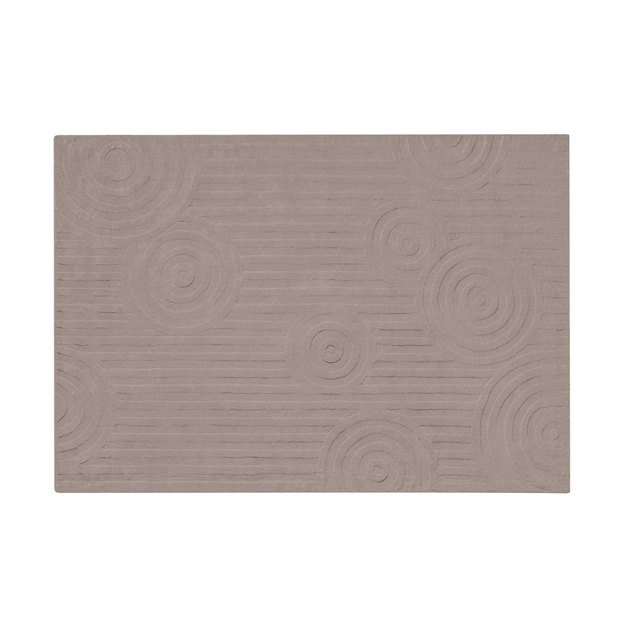 Tapis Uzu S 140x200 cm, Taupe blomus