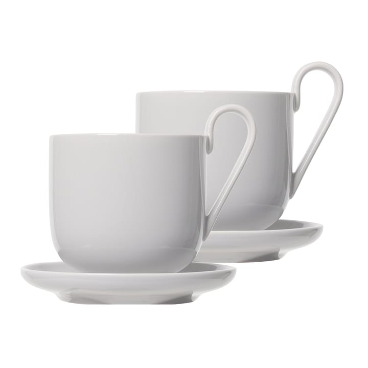 Tasse à café Avec soucoupe Ro Lot de 2 - Nimbuscloud - blomus