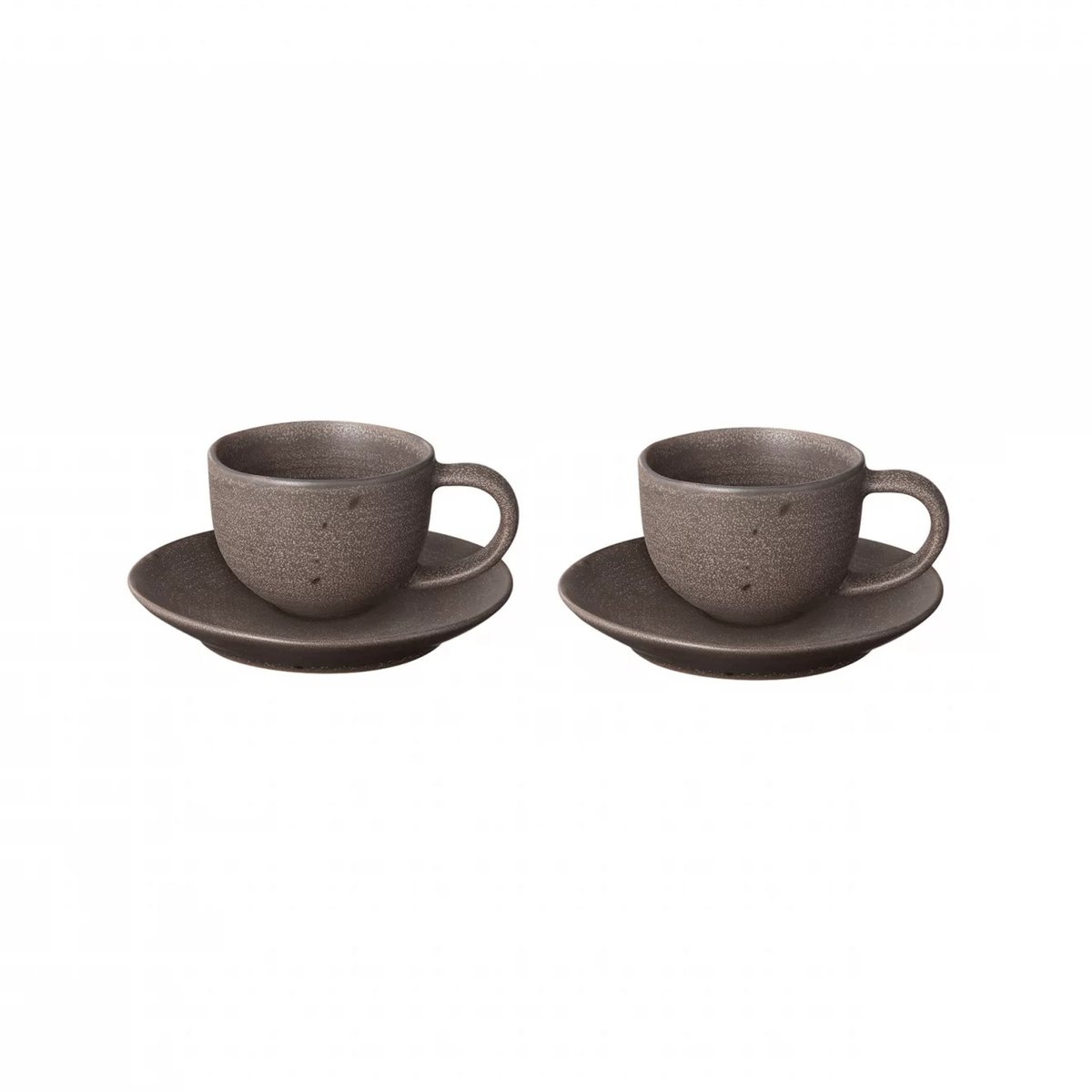 blomus Tasses à espresso avec soucoupes Kumi 6 cl lot de 2 Espresso