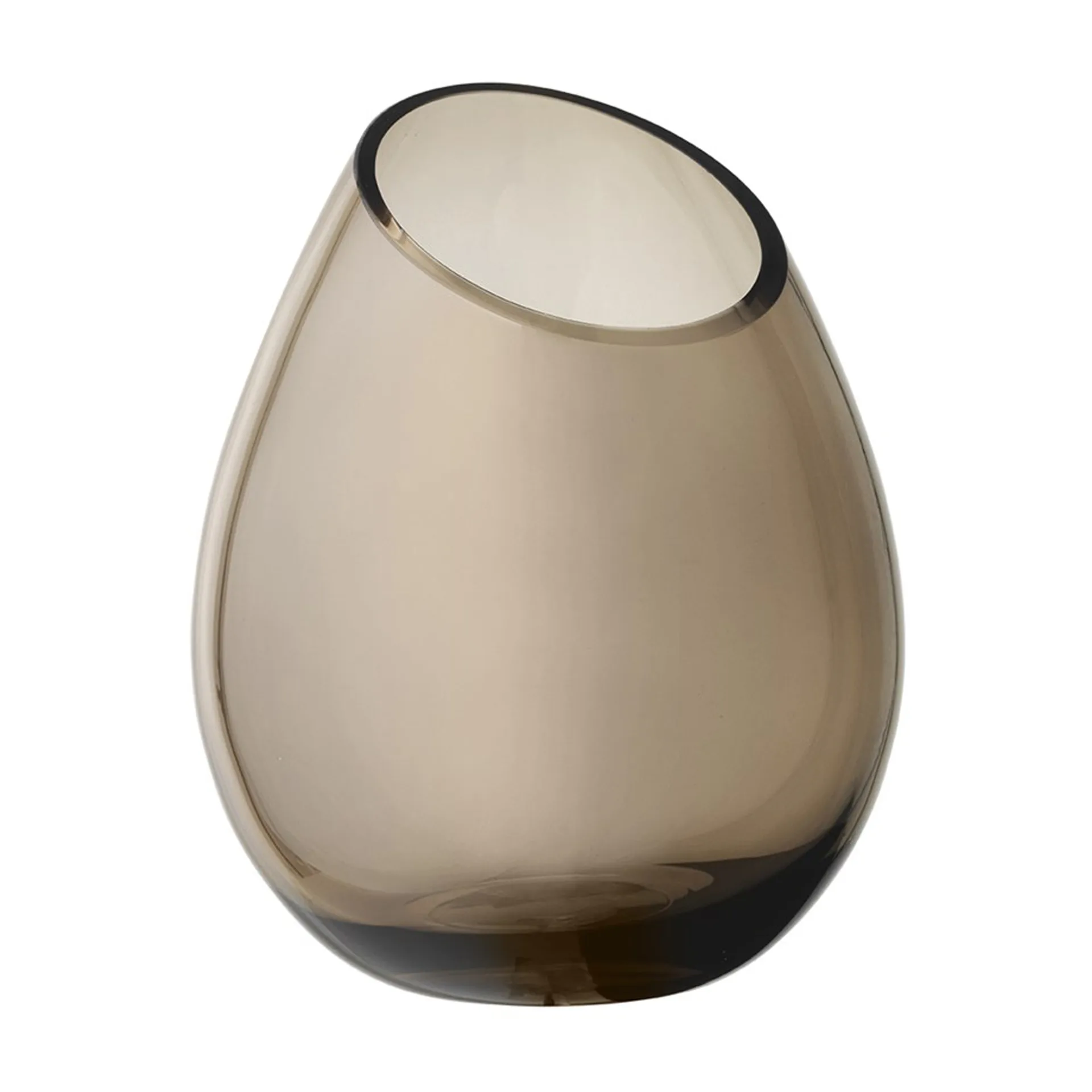 Vase Drop grand, Coffee blomus