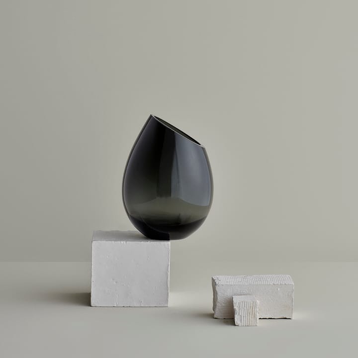 Vase Drop grand, Smoke blomus