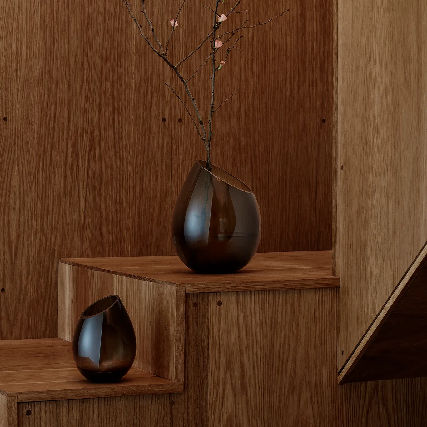 Vase Drop Petit, Coffee blomus