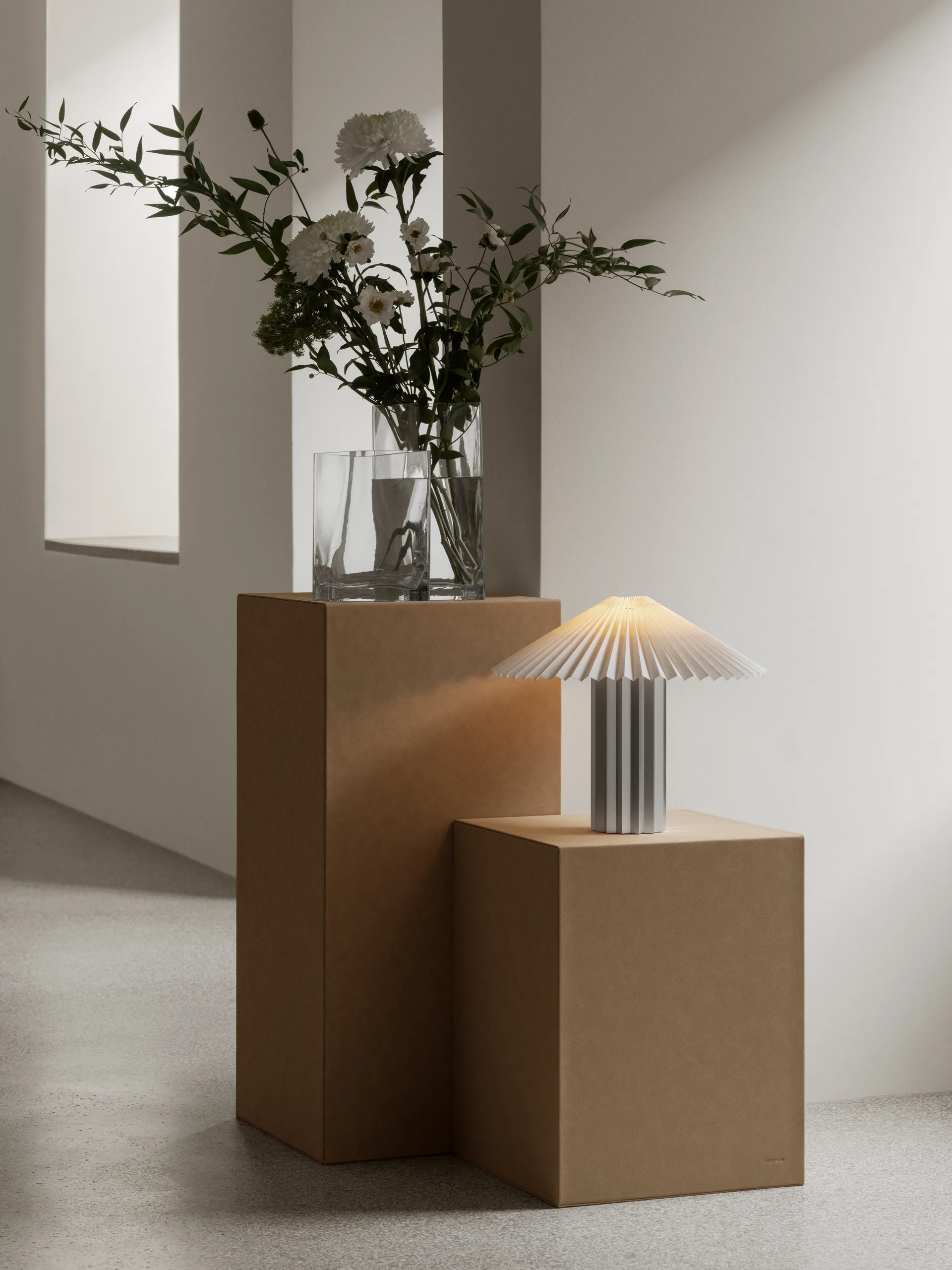 Vase Duasis, Clear, 28 cm blomus