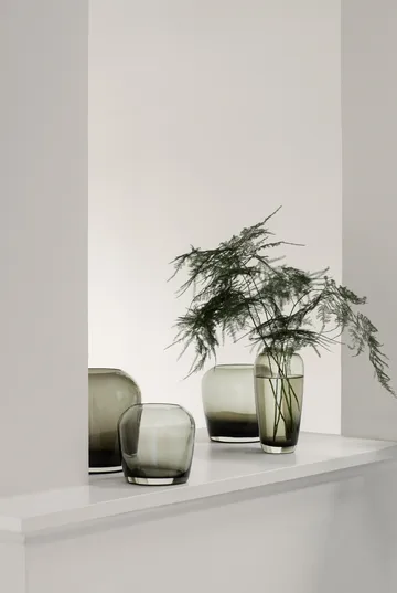 Vase Leta 15 cm - Smoke - blomus
