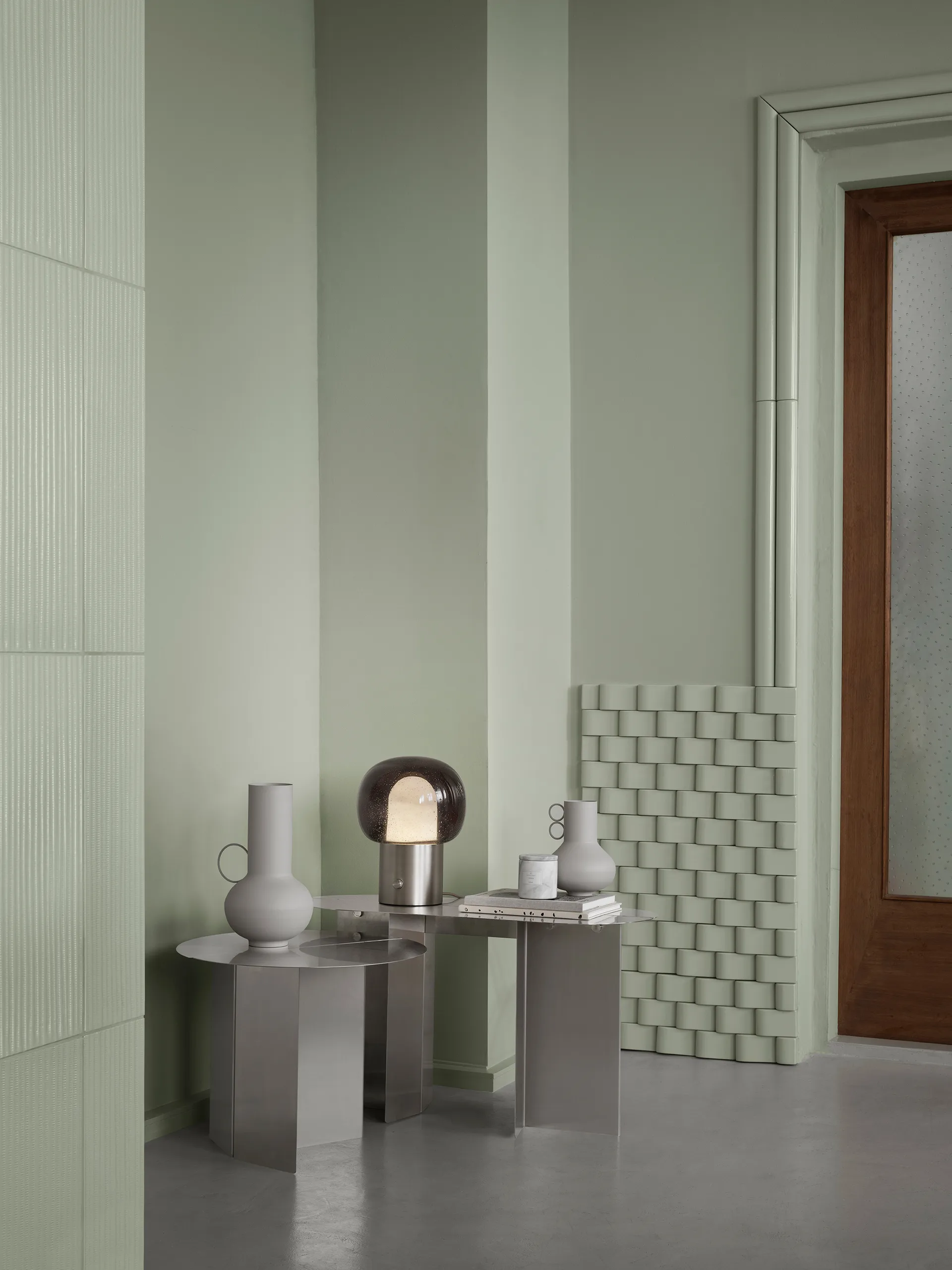 Vase Loha 20 cm, Moonbeam blomus