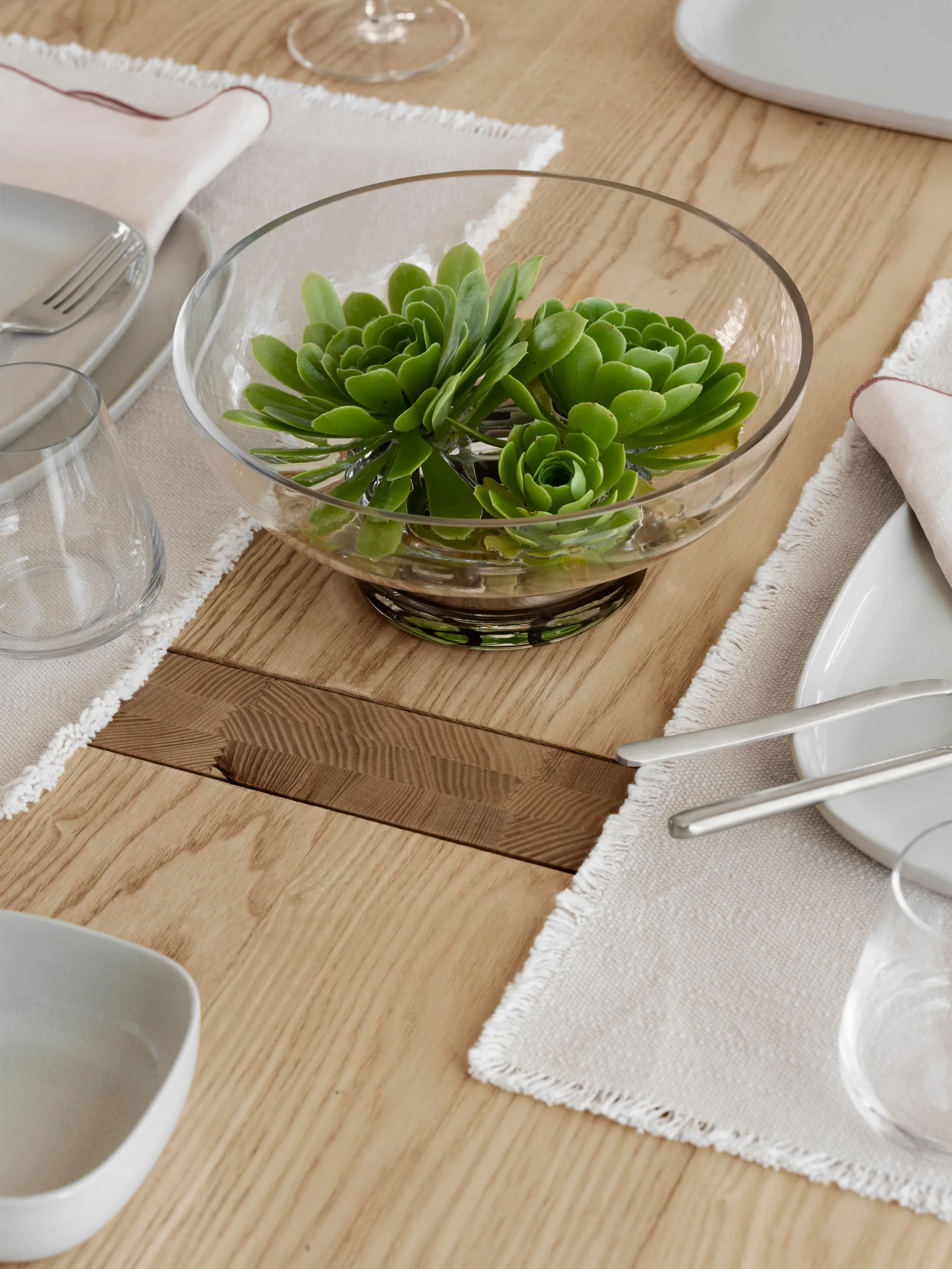 Vase MIYABI M Ø23 cm, Clair blomus