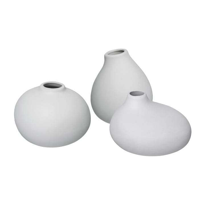 Vase Nona Lot de 3 - Micro chip - Blomus