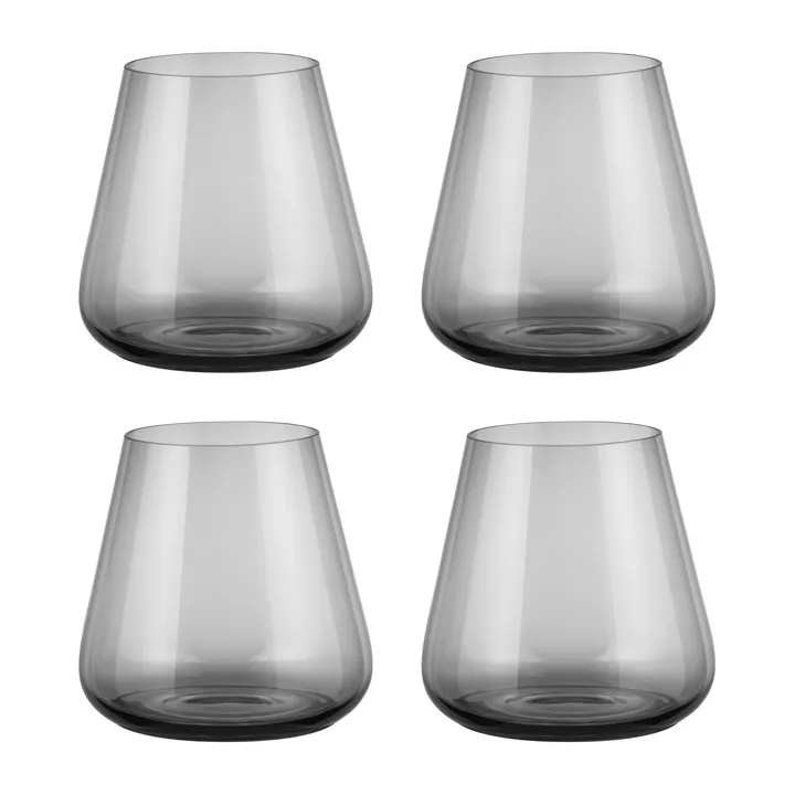 Verre à boire Belo 28 cl lot de 4 - Fumée - Blomus