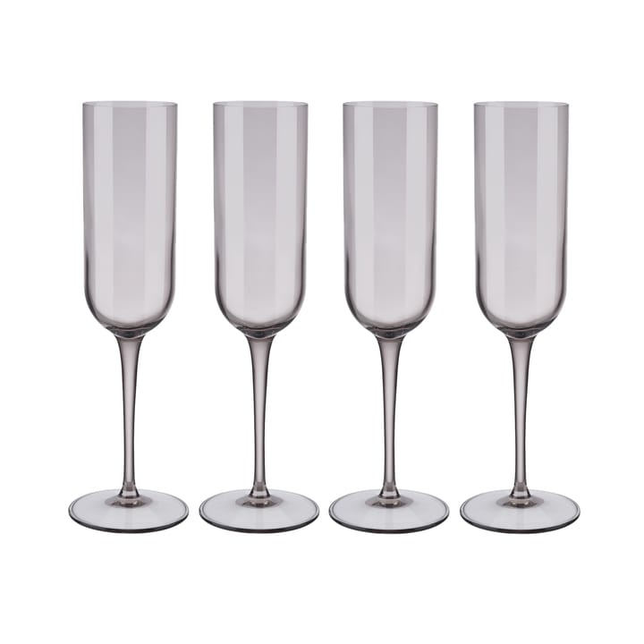 Verre à champagne Fuum 21cl Lot de 4 - Fungi - Blomus