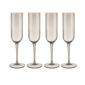 Verre à champagne Fuum 21cl Lot de 4 - Nomand - blomus