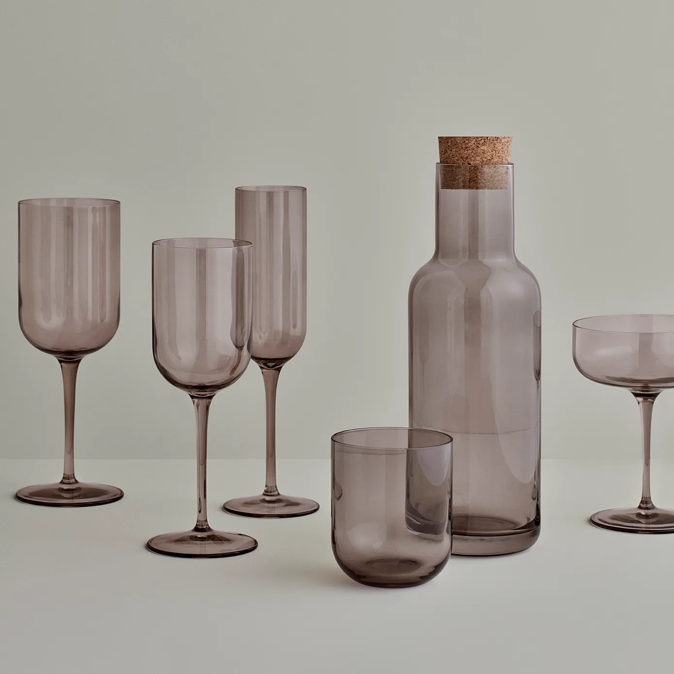 Verre à champagne Fuum 21cl Lot de 4, Nomand blomus