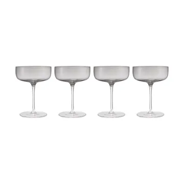 Verre à champagne Fuumi Coupe 28 cl lot de 4 - Smoke - clair - blomus