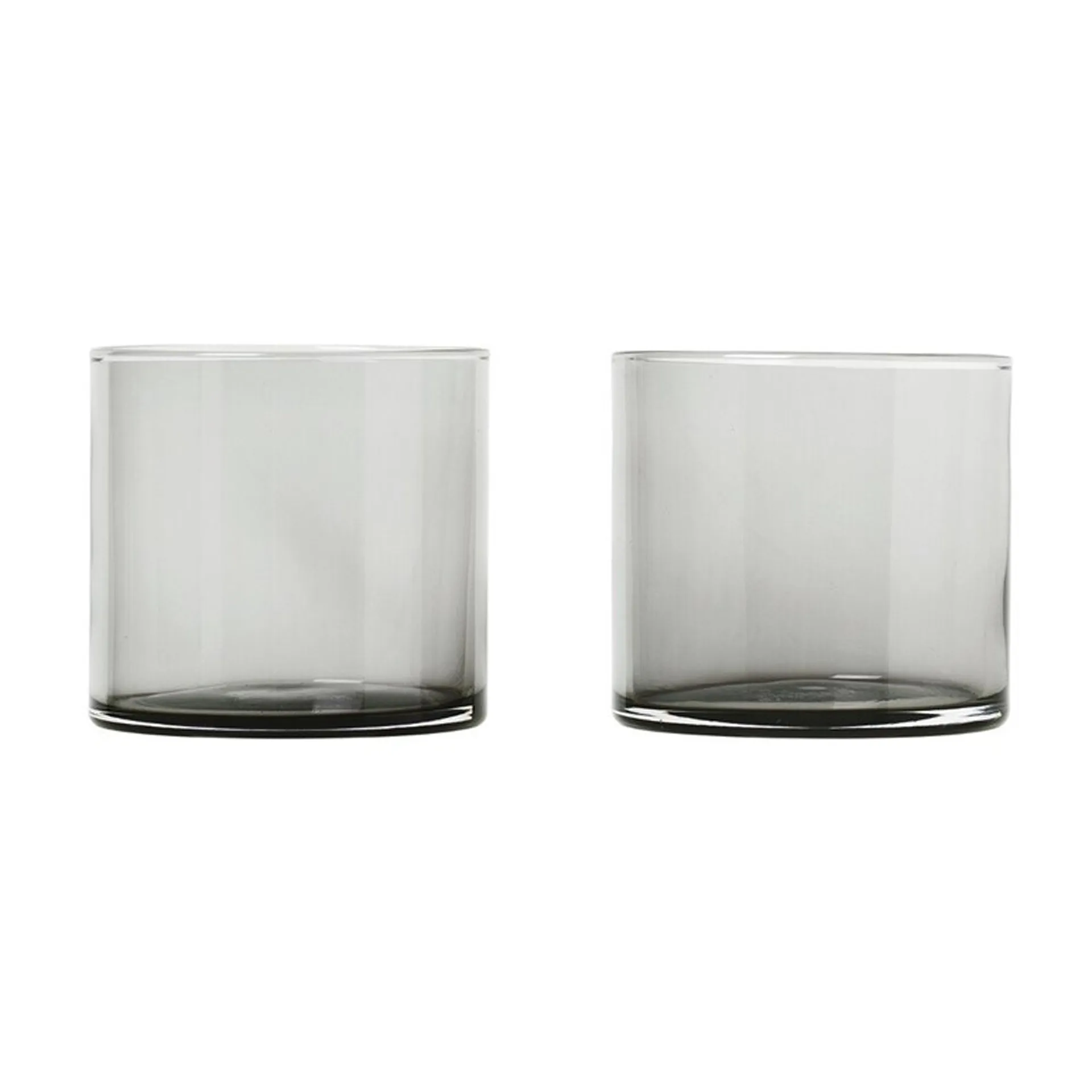 Verre tumbler Mera 20 cl Lot de 2, Smoke blomus