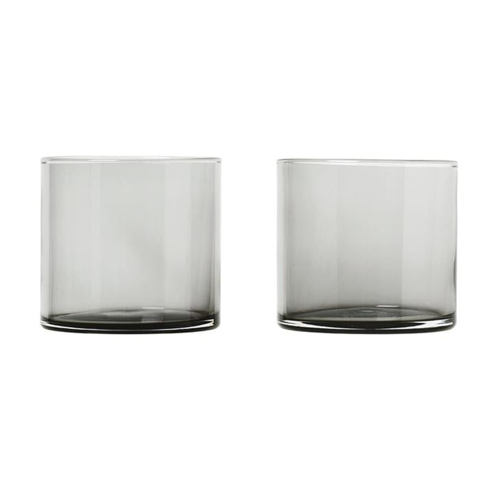 Verre tumbler Mera 20 cl Lot de 2 - Smoke - blomus