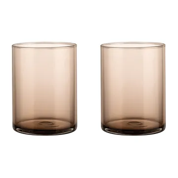 Verre tumbler Mera 22 cl Lot de 2 - Coffee - blomus