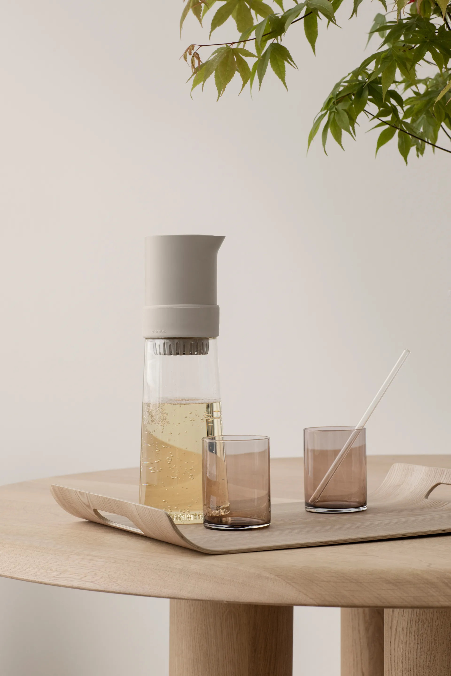 Verre tumbler Mera 22 cl Lot de 2, Coffee blomus
