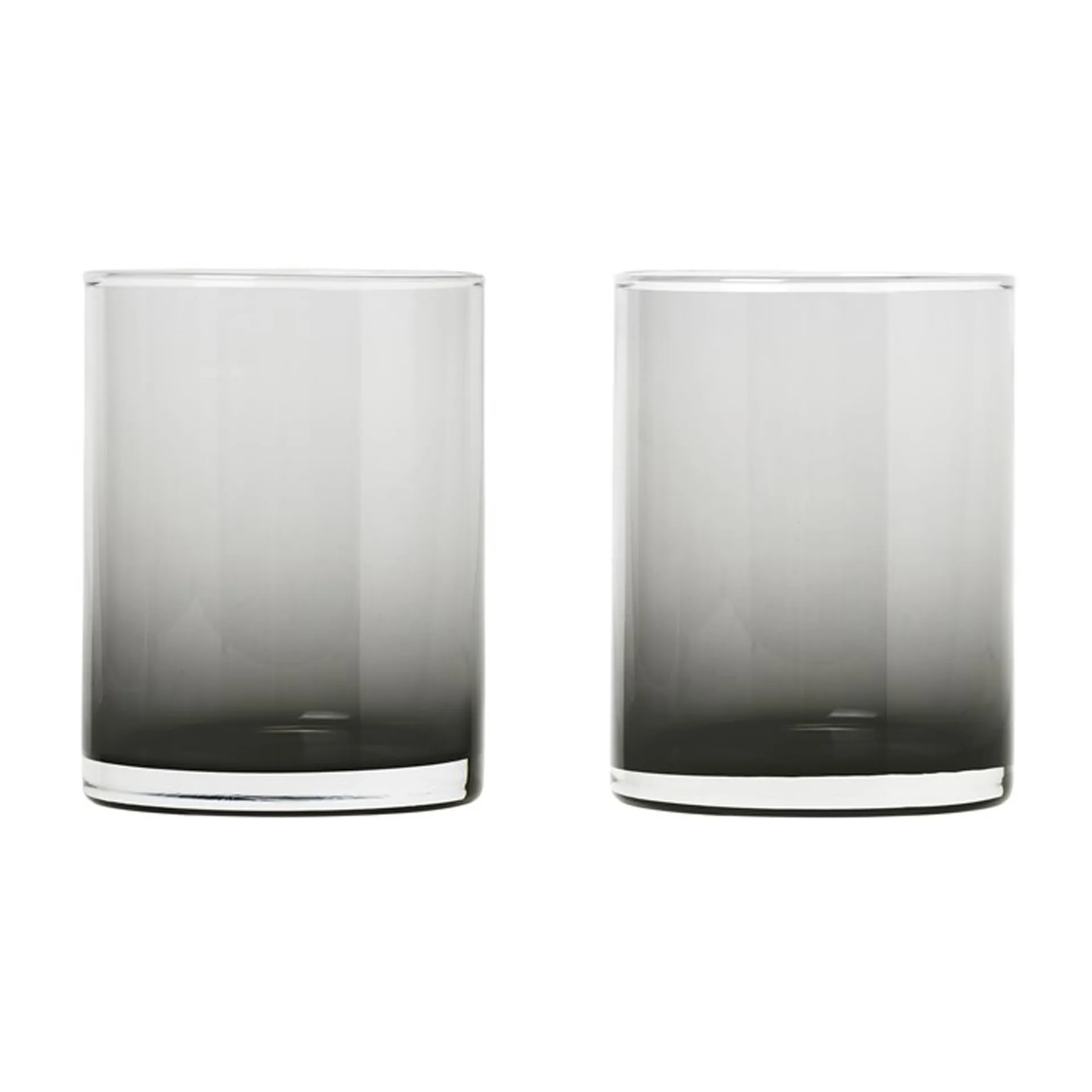 Verre tumbler Mera 22 cl Lot de 2, Smoke blomus