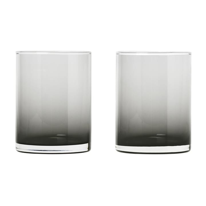 Verre tumbler Mera 22 cl Lot de 2 - Smoke - blomus