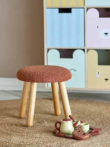 Aksel tabouret rond - Marron - Bloomingville