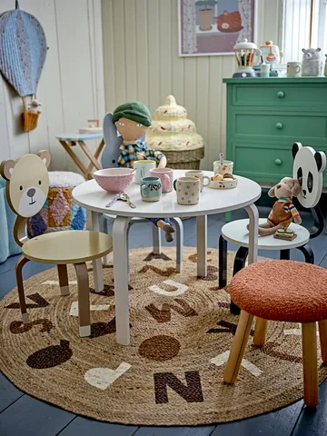 Aksel tabouret rond - Marron - Bloomingville