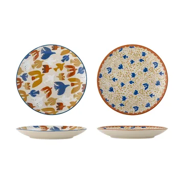 Anniversary assiette - Multicolore, Ø20 cm, 2 pièces - Bloomingville
