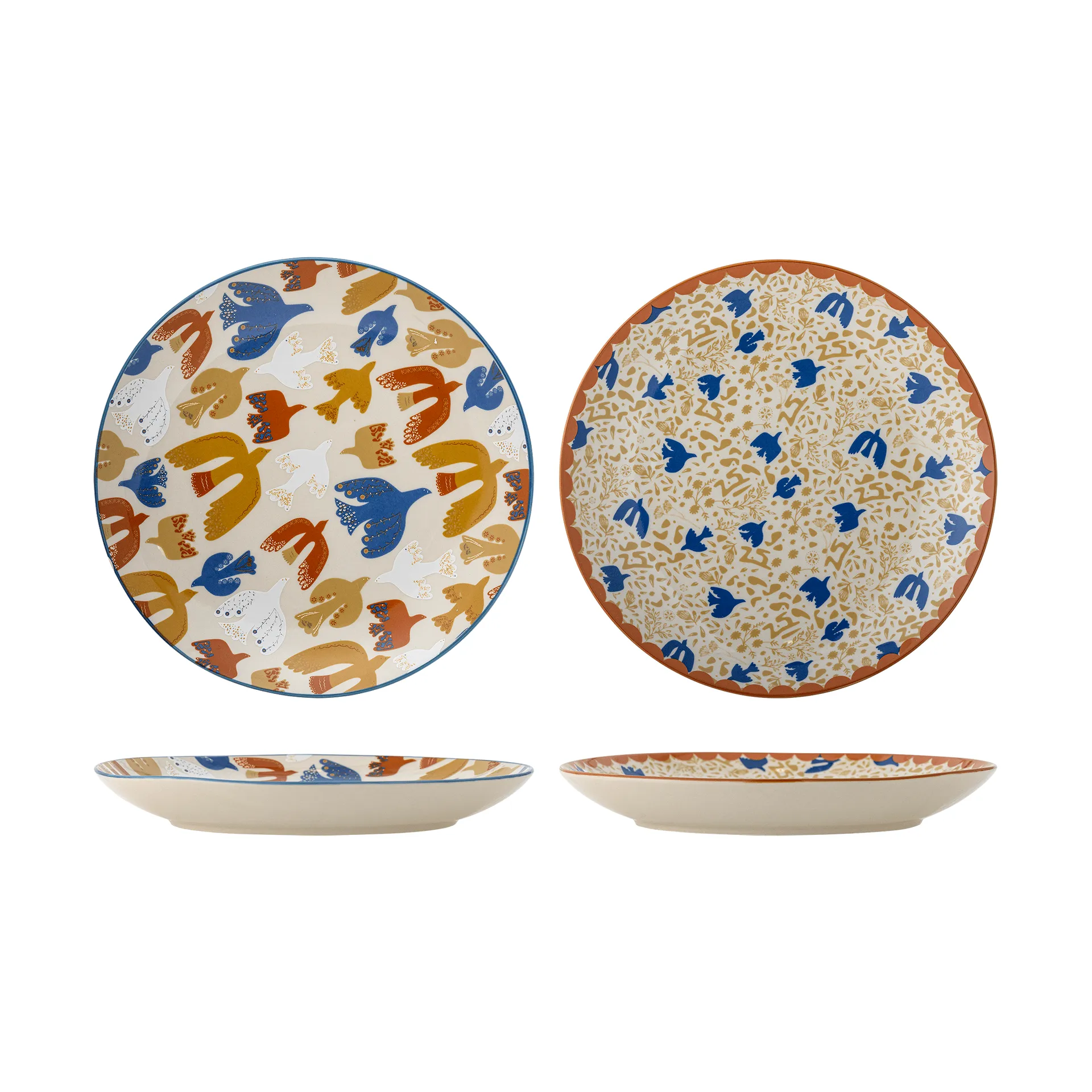 Anniversary assiette, Multicolore, Ø25 cm, lot de 2 Bloomingville