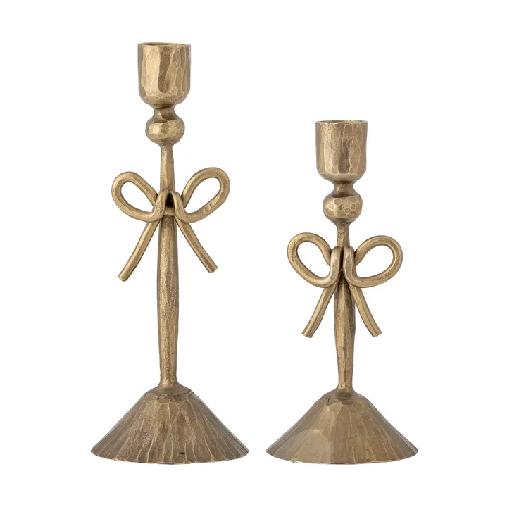 Arc ljusstake - Laiton, 2 pièces, Ø9 cm - Bloomingville