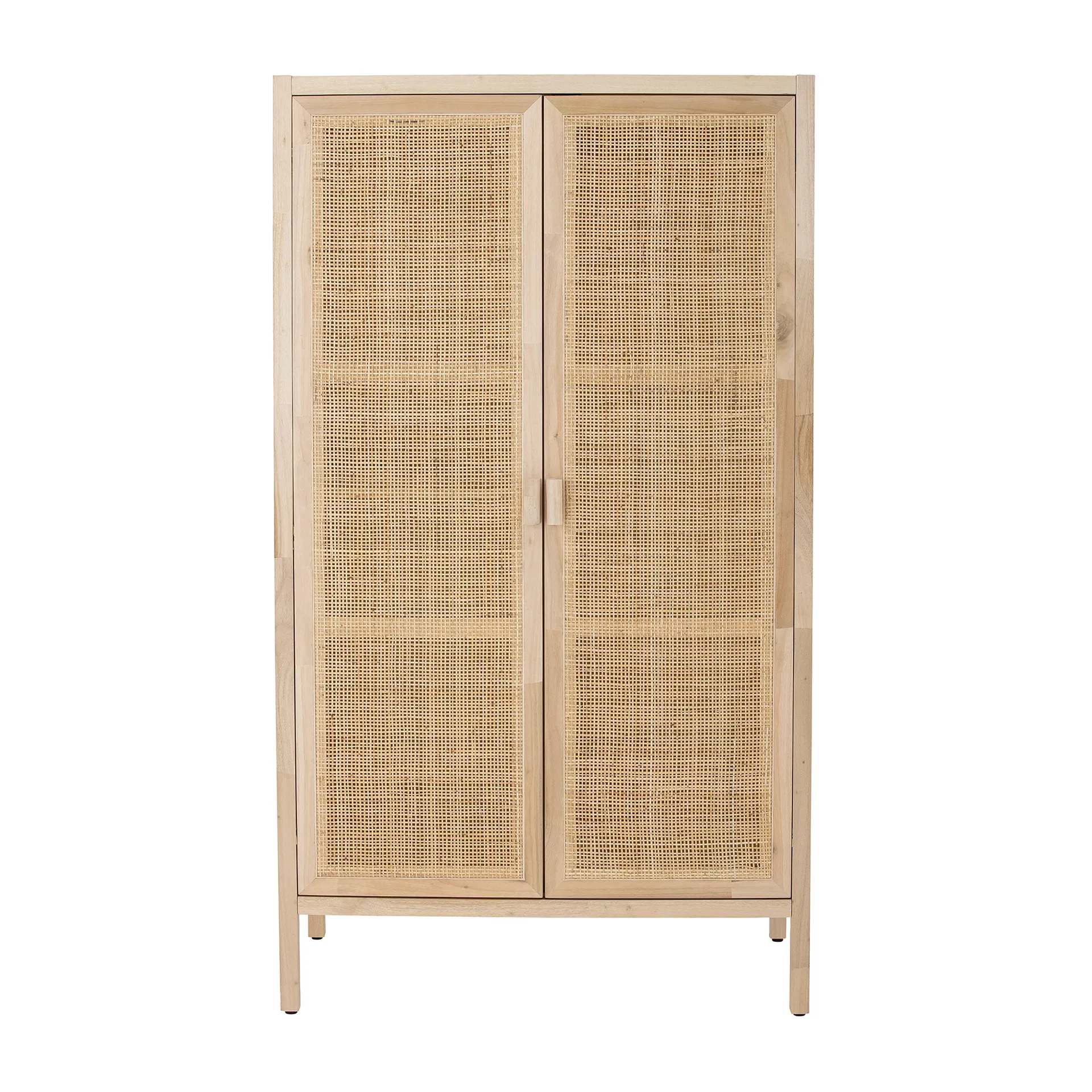 Armoire Marikka 85x40x150 cm, Teck blanc Bloomingville