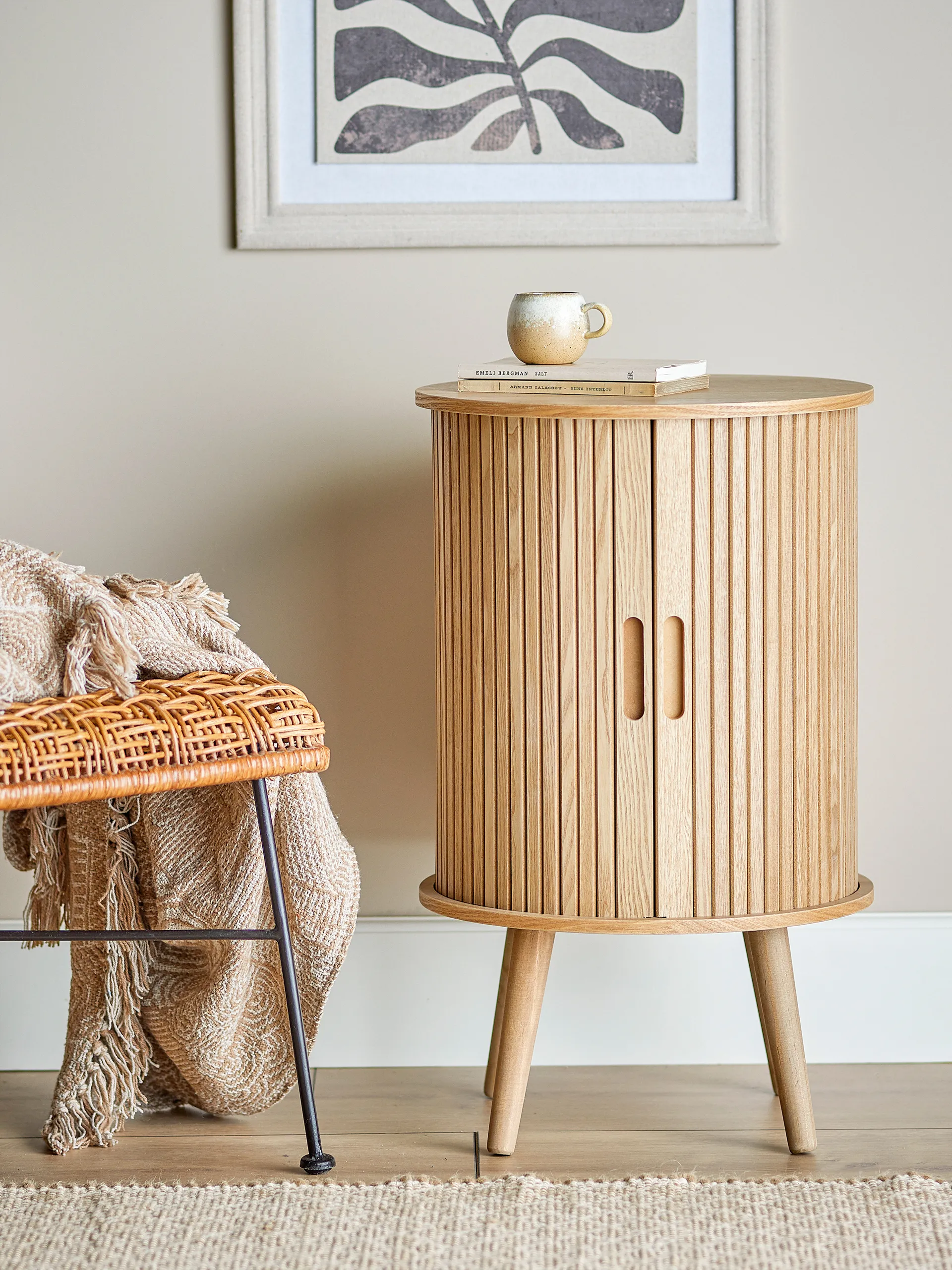 Armoire Salento Ø40x65 cm, Naturel Bloomingville
