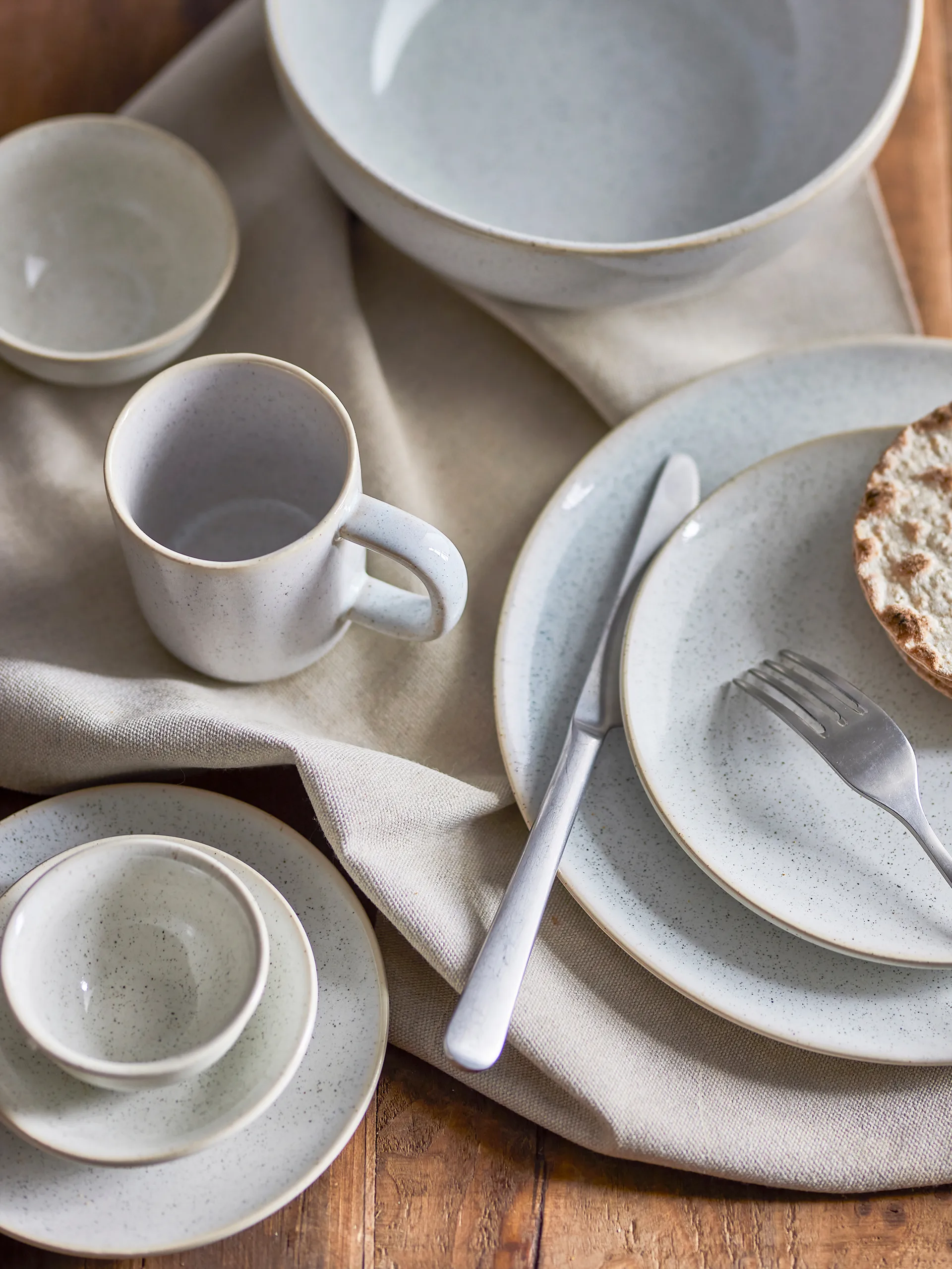 Assiette Addison Ø16 cm, Blanc Bloomingville