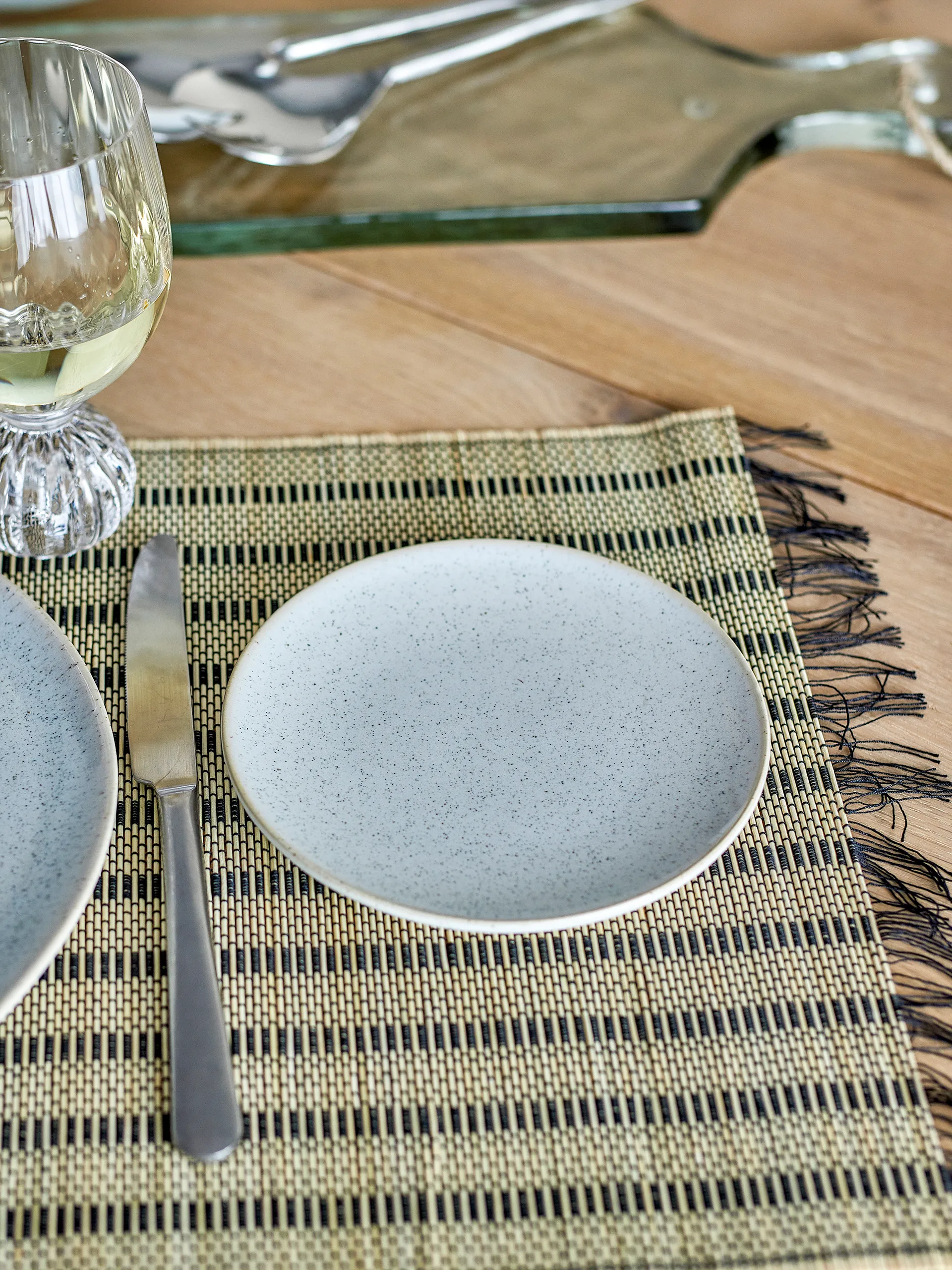 Assiette Addison Ø16 cm, Blanc Bloomingville