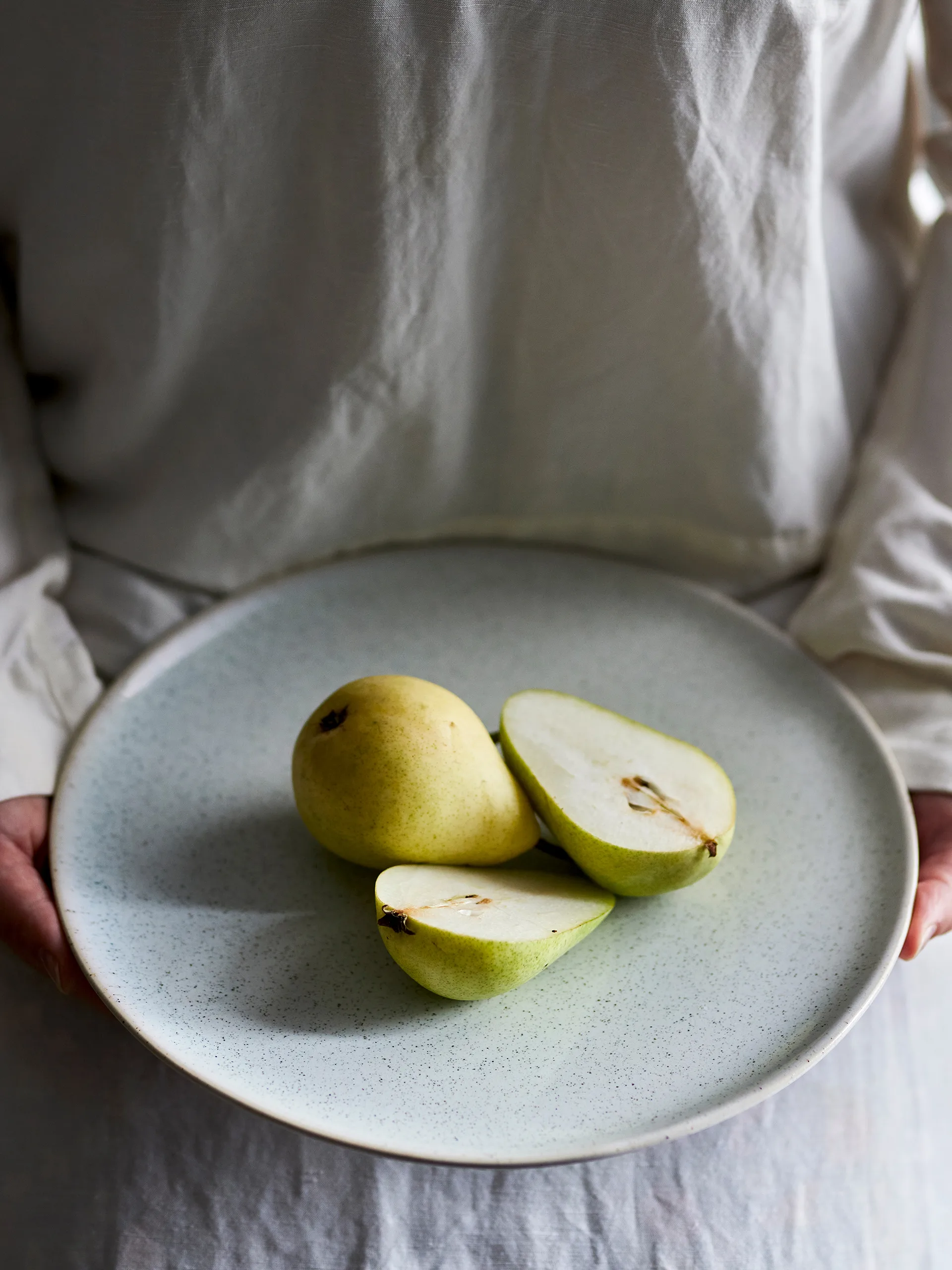 Assiette Addison Ø26,5 cm, Blanc Bloomingville