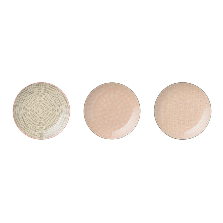 Assiette Cécile lot de 3 - Ø 20 cm - Bloomingville
